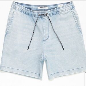 PacSun Charles Knit Denim Volley Shorts